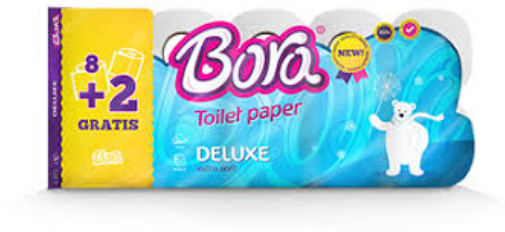 BORA TOILET TISSUE WHITE 40'S